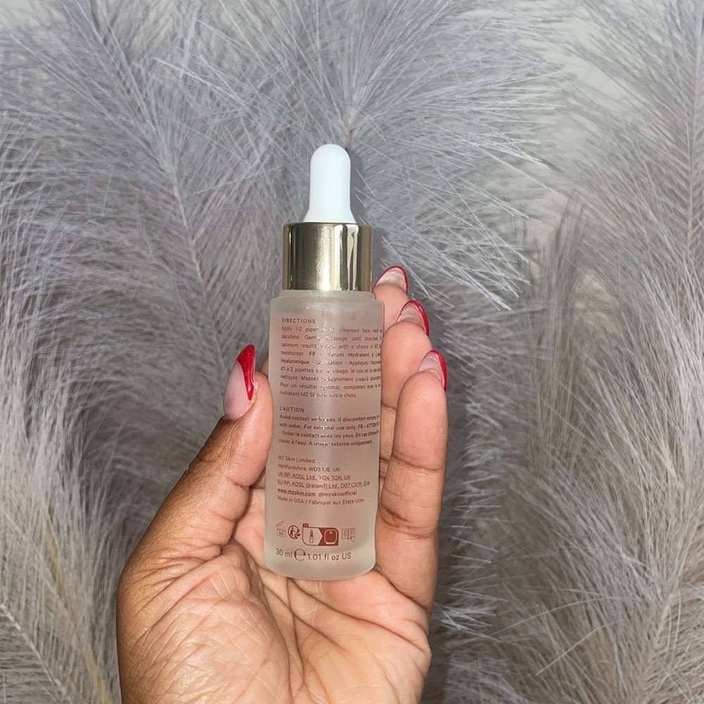 MZ SKIN HYALURONIC ACID HYDRATING SERUM - Picture 3 of 5